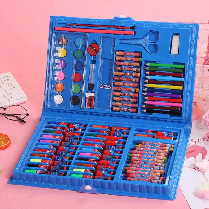 

Vee Stationery Set Pencil Crayon Cat Air Perlengkapan Sekolah Menggambar