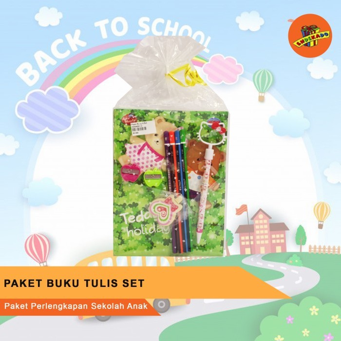

Vee Paket Buku Tulis Set - Paket Perlengkapan Anak Sekolah