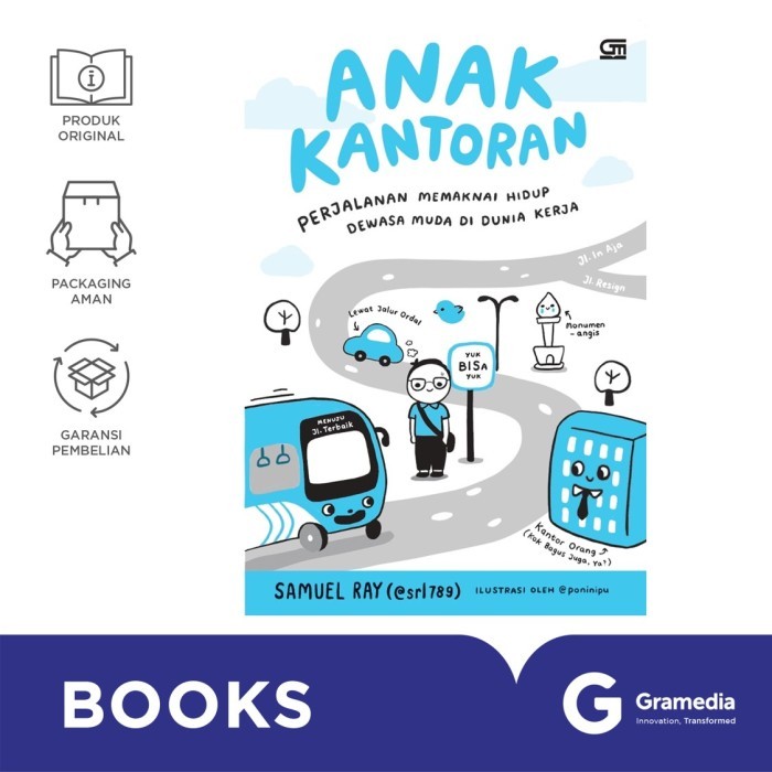 

Bana Buku Anak Kantoran Perjalanan Memaknai Hidup Dewasa Muda (Samuel Ray)