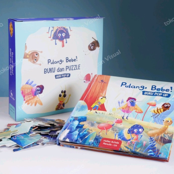 

Bana Buku Cerita Anak Pop Up Book & Puzzle Pulang, Bebe! Impian Studio