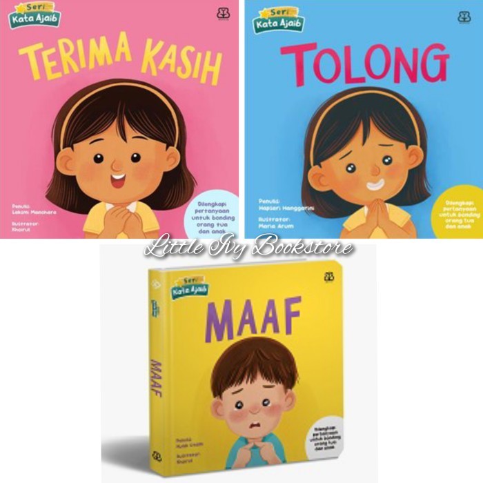 

Bana Seri Kata Ajaib Terima Kasih/Tolong/Maaf. Buku Cerita Anak Mizan