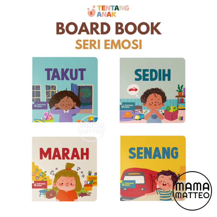 

Bana Tentang Anak Boardbook Buku Cerita Anak Board Book Emosi Bandung