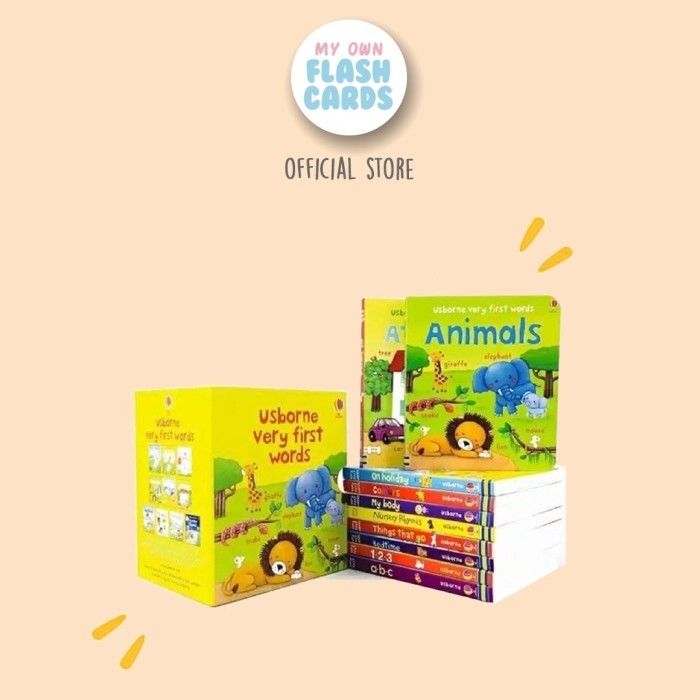 

Bana Usborne My Very First Words - Imported Books - Buku Impor Cerita Anak