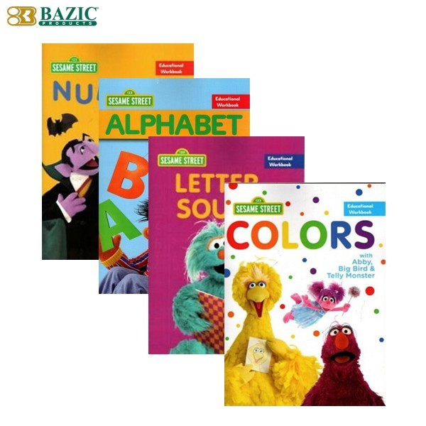 

Bana Bazic Sesame Street Workbook - Buku Anak