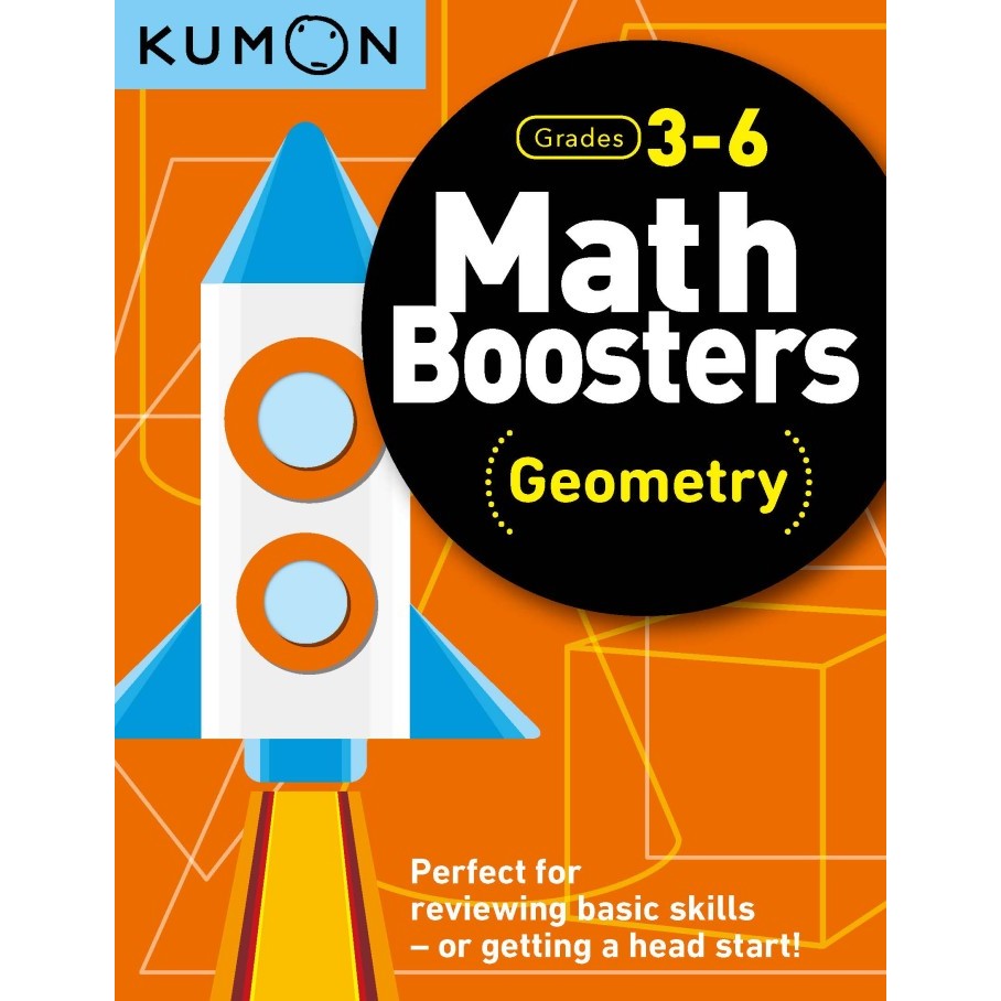 

Bana Buku Anak - Kumon - Math Boosters: Geometry (Grades 3-6)