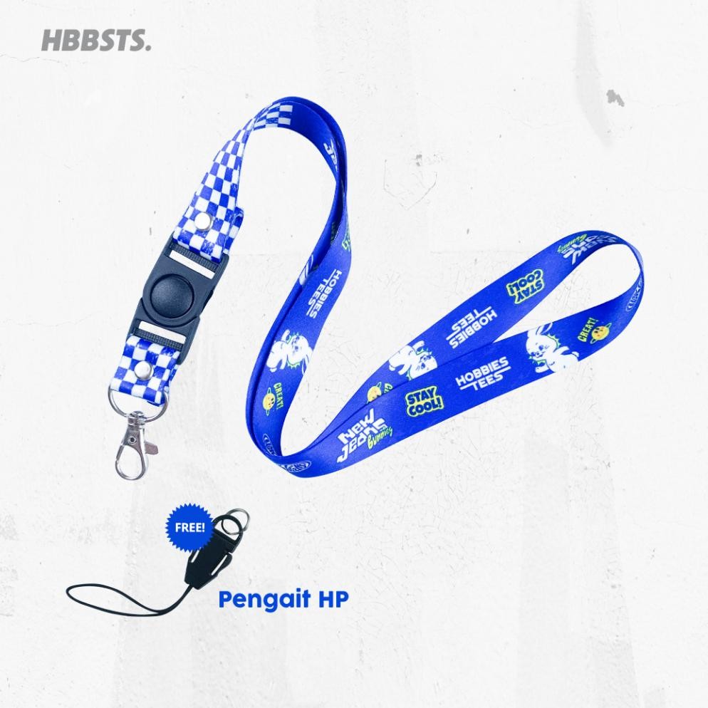 

Promo Hobbies Tees Lanyard Newjeans Tali Id Card Kalung Handphone