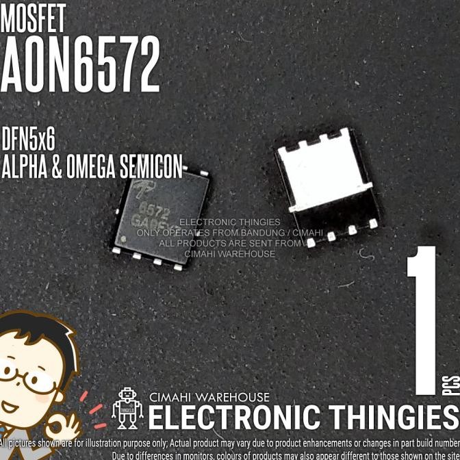 Update AON6572 DFN5x6 ALPHA & OMEGA MOSFET AON thingie43 dijamin