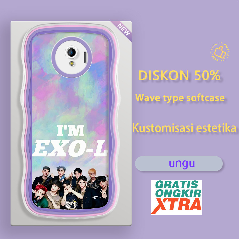 Mulia Samsung J2 J7 Prime Pro J7 2015 Core NXT J5 Pro 4G 2017 J3 2016  Casing Ponsel  I love Exo dan