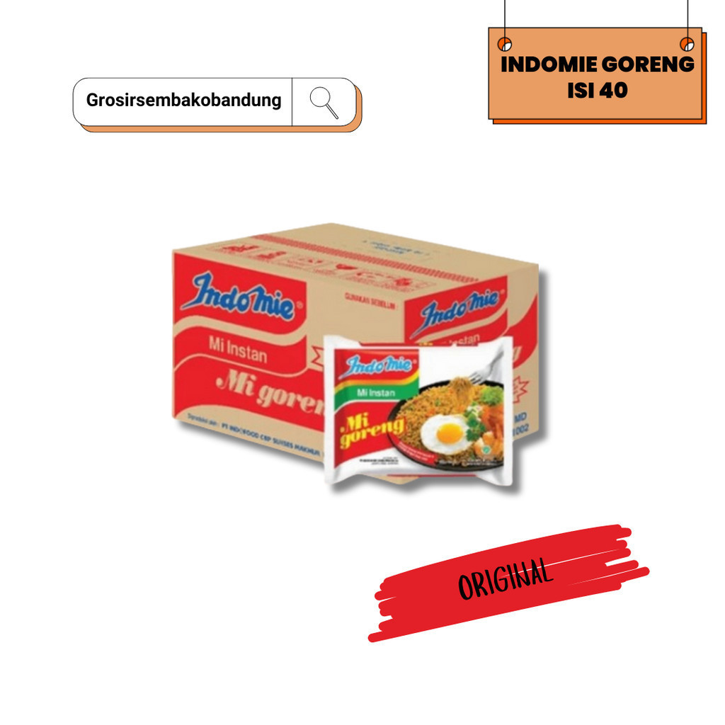 

INDOMIE MIE GORENG PLUS SPECIAL PCK 80g - 1 Dus - Kota Bandung