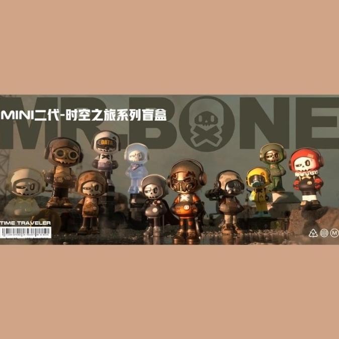 Sale Mr.Bone Mr Bone - A Journey To The Stone Time Traveler Series 2 Figure Mini | Blindbox