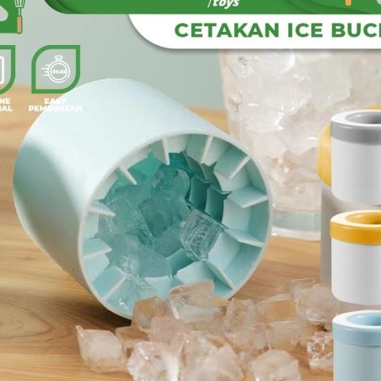 Cetakan Es Batu Ice Mold Silicone Cetakan Es Batu Kotak Kecil Reusable