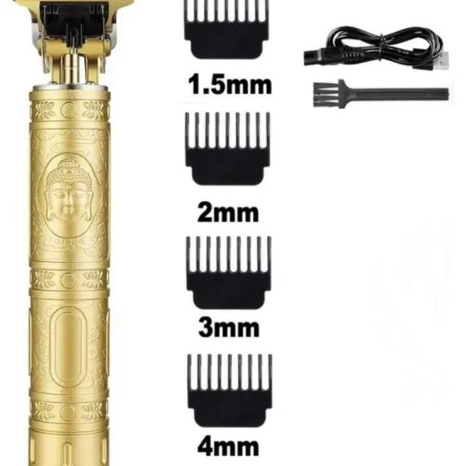ORIGINAL Alat Cukur Vintage T9 Mesin Cukur Elektrik Jenggot Kumis Rambut Dragon Vintage T9 h-4
