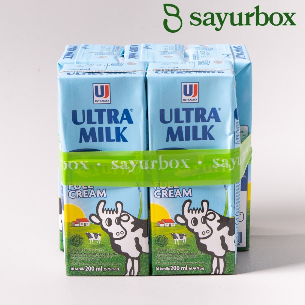 

Bundle Ultra Milk UHT Full Cream 5 pcs x 200 ml