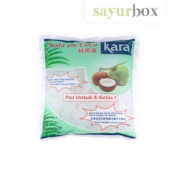 

Kara Nata De Coco Plain 1 kg Sayurbox