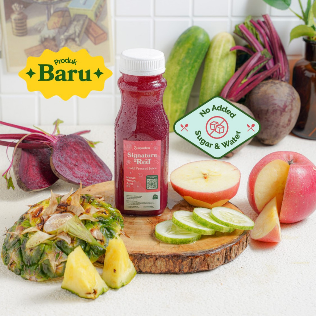 

Sayurbox Signature Cold Pressed Juice Red 250 ml