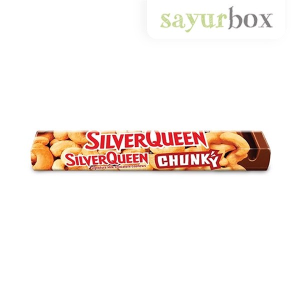 

SilverQueen Chocolate Milk with Cashews 58 - 62 gram Sayurbox