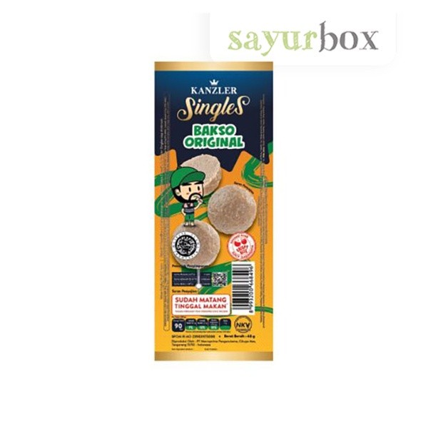 

Kanzler Singles Bakso Original 48 gram Sayurbox