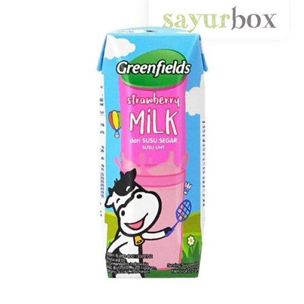 

Greenfields Milk Strawberry 125 ml Sayurbox