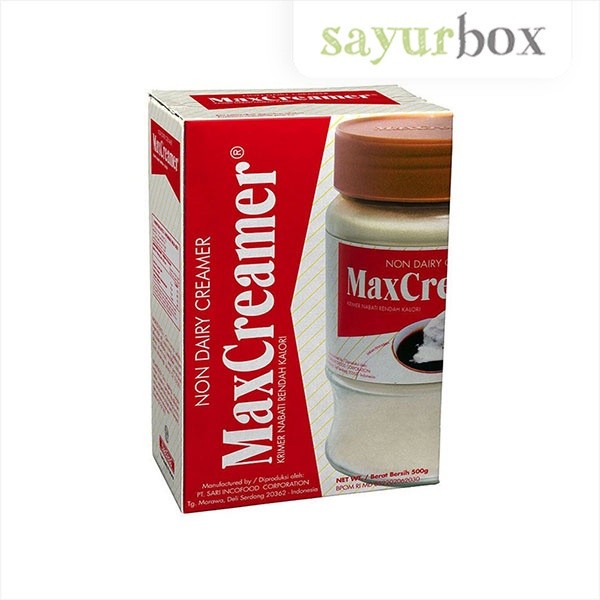 

Max Creamer Non Dairy 500 gram Sayurbox