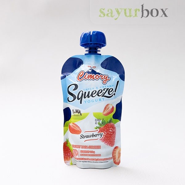 

Cimory Squeeze Strawberry 120 gram Sayurbox