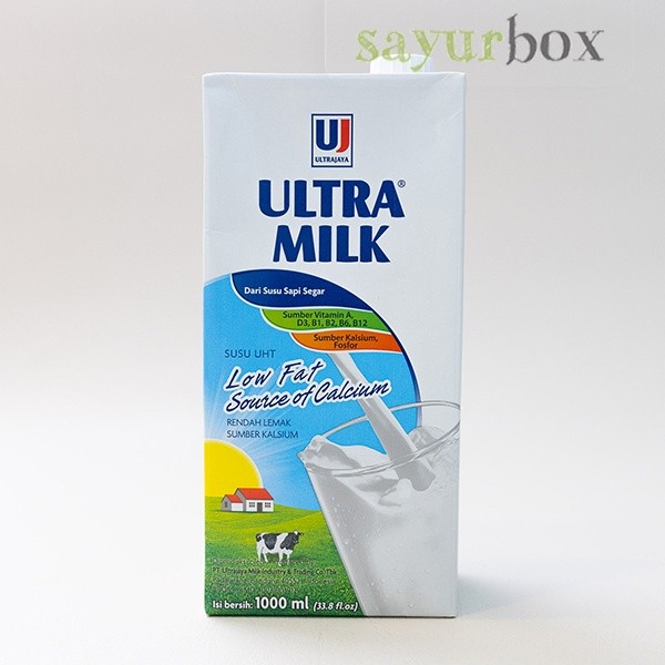 

Ultra Milk UHT Low Fat Plain 1 liter Sayurbox