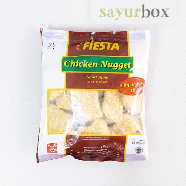 

Fiesta Chicken Nugget 250 gram Sayurbox