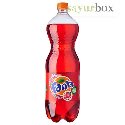 

Fanta Minuman Soda Strawberry Botol 1 liter Sayurbox