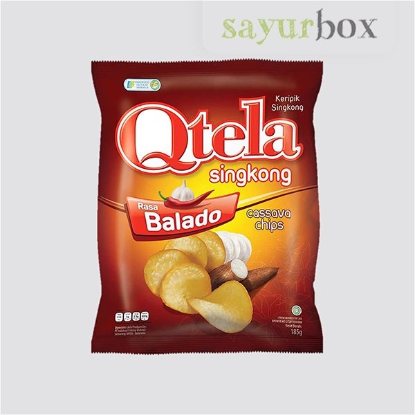 

Qtela Keripik Singkong Balado 180 - 185 gram Sayurbox