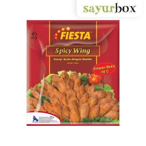 

Fiesta Spicy Wings 500 gram Sayurbox