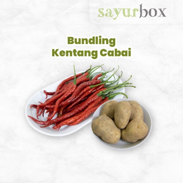 

Bundling Kentang Cabai Konvensional 1 pack Sayurbox