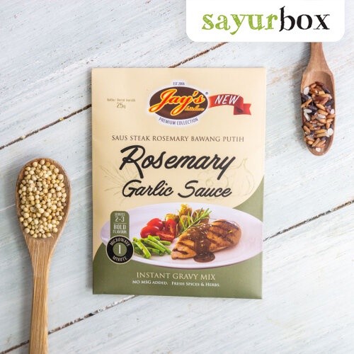 

Jays Kitchen Rosemary Garlic Sauce 25 gram Sayurbox