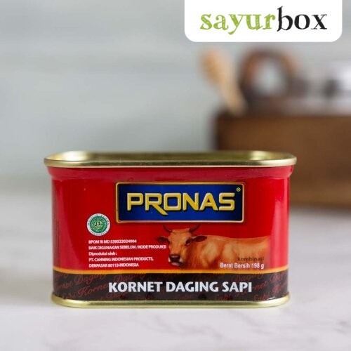

Pronas Kornet Daging Sapi 198 gram Sayurbox