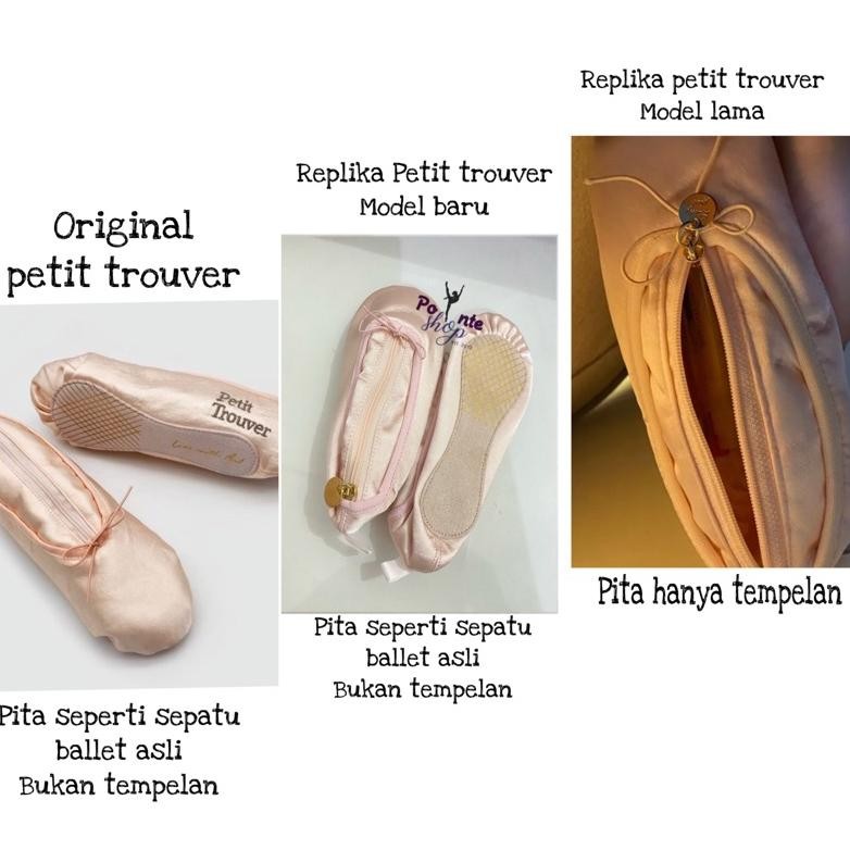 

ORIGINAL READY STOCK (NO BRAND) TERBARU REPLIKA PETIT TROUVER Ballet shoes Pencil case / make up bag /Ballerina Satin Ballet Pointe Shoe Pencil Case / Ballet pencil case / barang unik / barang estetik / aesthetic un-1