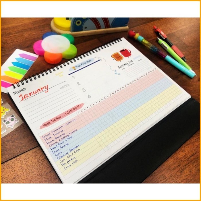 

Kalender Meja 2022 2021 Jumbo Praktis / Desk Calendar / Jurnal 2021 20