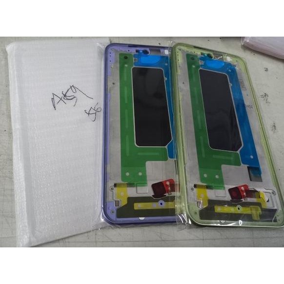 (BK YOU) BEZEL BAZEL SAMSUNG A54 5G TUTUP MESIN TULANGAN KESING PLUS TOMBOL ON OFF FULLSET