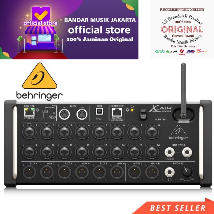 Behringer X Air XR18 18-channel,BMJ