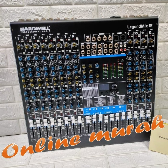 Hardwell LEGENDMIX12 Hardwell LEGENDMIX 12 Mixer 12 Channel ORIGINAL