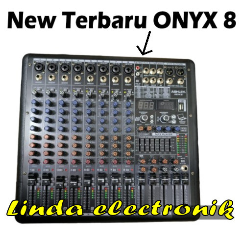 mixer ashley onyx8 ORYGINAL 8channel ASHLEY ONYX 8