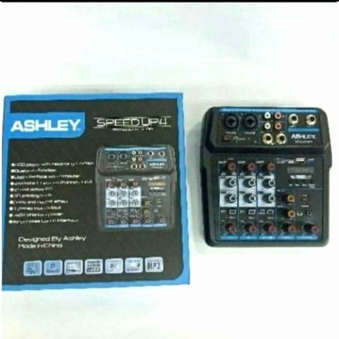 MIXER ASHLEY 4 CHANNEL SPEED UP 4 ORIGINAL/MIXER AUDIO ASHLEY 4CHANNEL