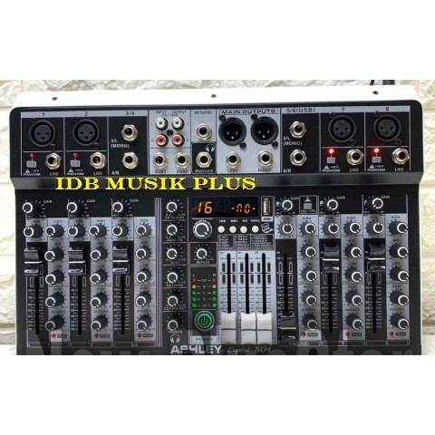 Mixer 8 Channel Ashley Expert804 Expert 804 Original Ashley