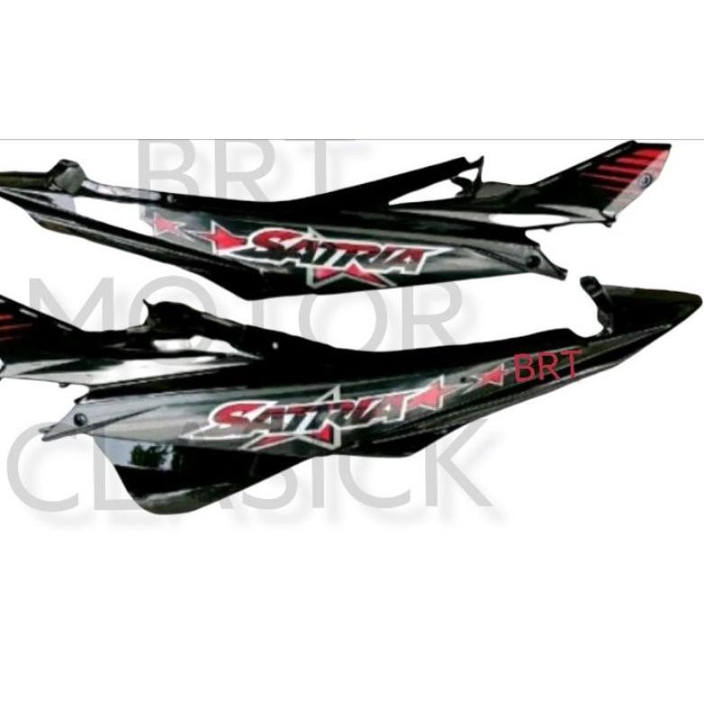 Berkualitas Body Belakang Satria Fu Facelift 2013-2014 Bonus Stiriping Full Body Original