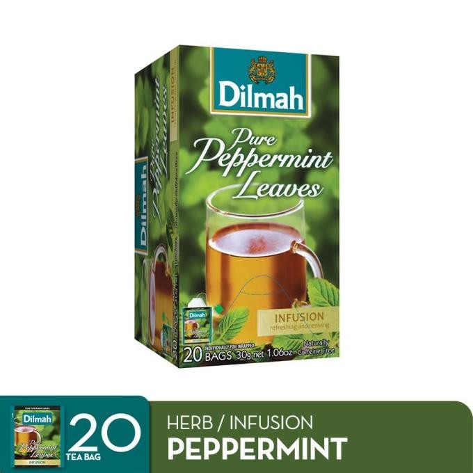 

BIG SALE DILMAH INFUSION TEA PURE PEPPERMINT - TEH CELUP !!!!!