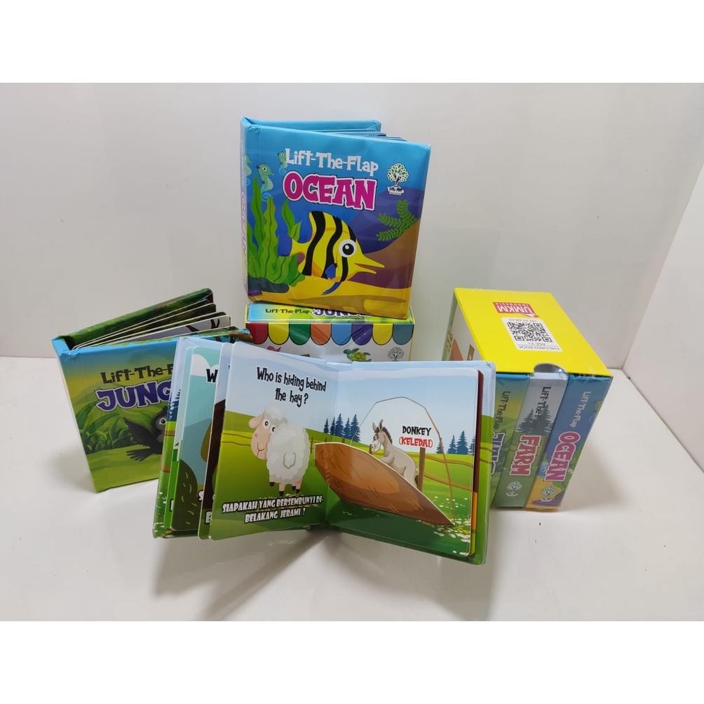 Promo Spesial Tpbl Buku Edukasi Anak/ Buku Belajar Anak 3 In 1 Langsung Dapat 3 Buku / Flip The Flap