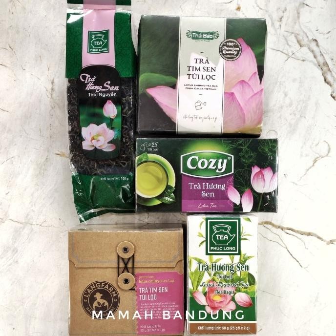 

BIG SALE VIETNAM LOTUS TEA TEH PHUC LONG L'ANG FARM THAI BAO COZY !!!!!