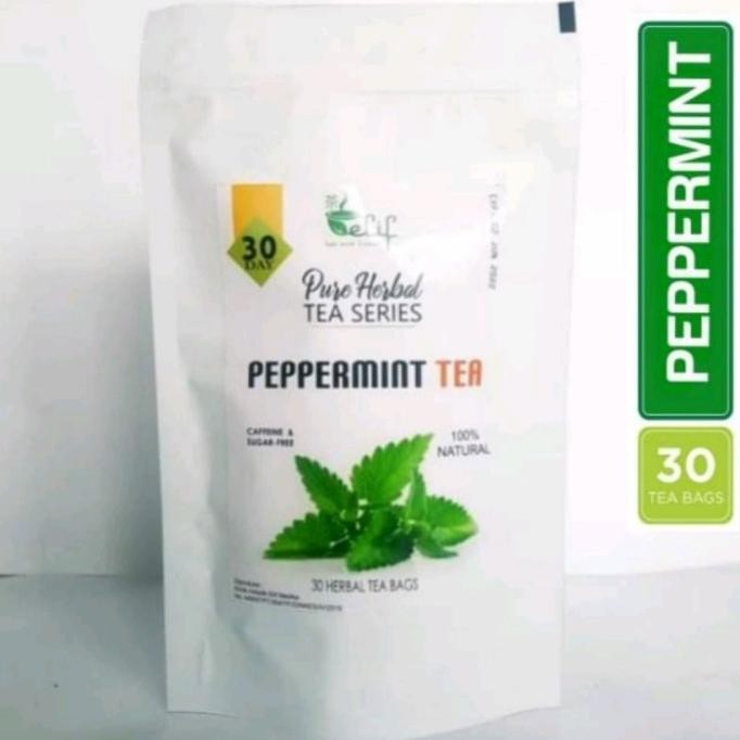 

BIG SALE PURE HERBAL PEPPERMINT TEA/TEH DAUN MINT ISI 30 TEA BAG !!!!!