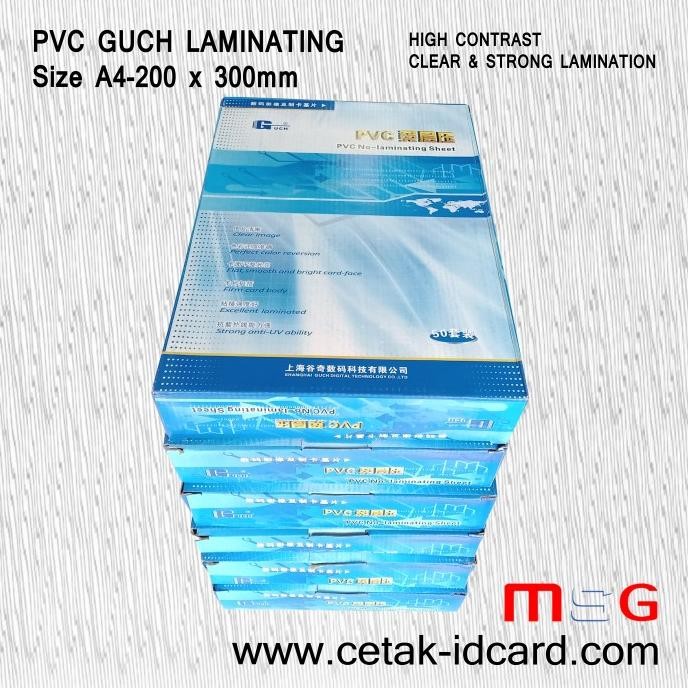 

Baru | Kertas Pvc Bahan Id Card Instant Guch A4 0.76Mm