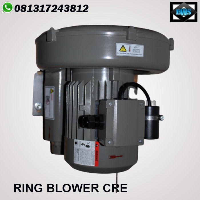 Terbaik Ring Blower Aerator Merk Cre Type Hb 329 -3 Kolam Ikan Nila, Stp/Ipal