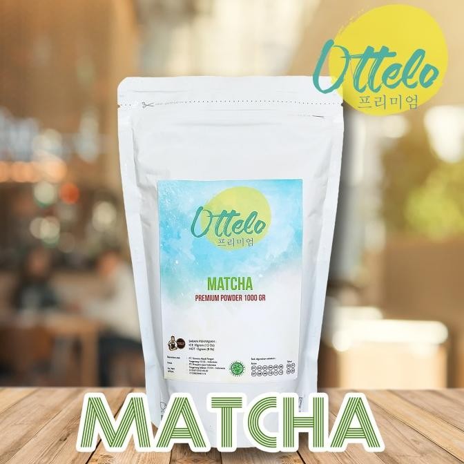 

BIG SALE POWDER MATCHA 1000GR MERK OTTELO BUBUK MINUMAN PREMIUM HALAL !!!!!