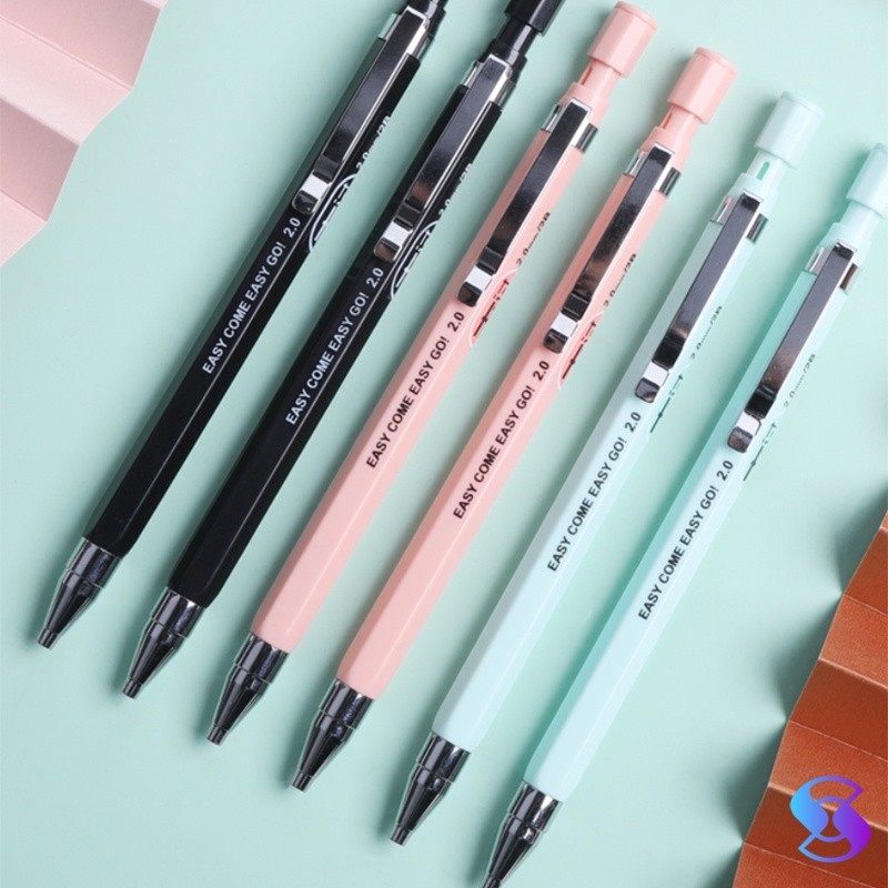 

SENSASI BARU PENSIL MEKANIK 2.0MM/ MECHANICAL PENCIL GRAPHITE LEAD AUTOMATIC-SUNING MALL AE8