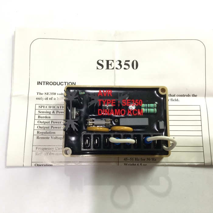 AVR SE350 - Avr SE 350 - Generator Avr SE 350